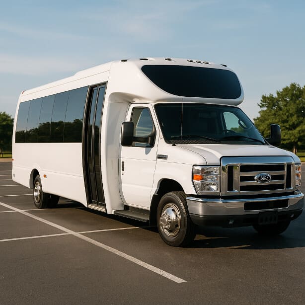 Oklahoma @City Coach Bus Service 20 Passenger Minibus