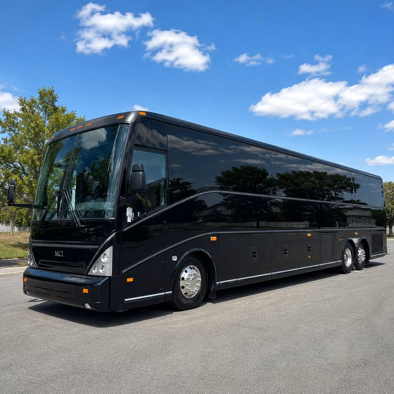 oklahoma city charter bus rental exterior